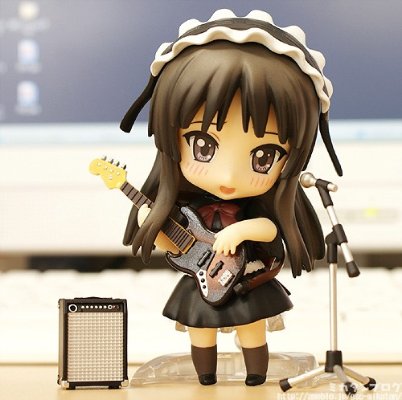 粘土人 #101 轻音少女！秋山澪 ＆ 田井中律 舞台套装