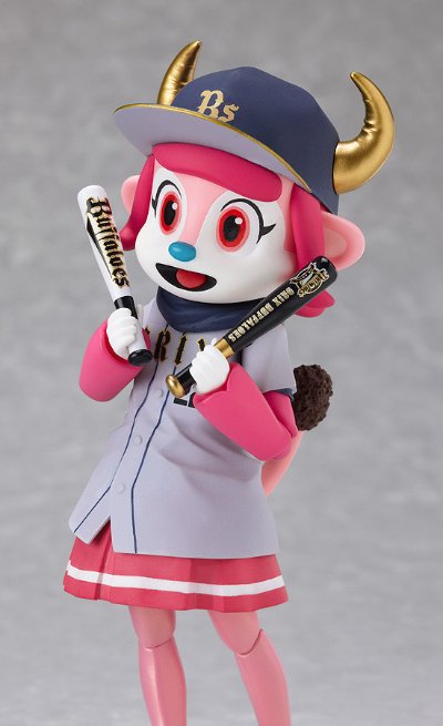 figma #EX-010 欧力士野牛棒球队官方吉祥物 猛牛贝尔 客场版