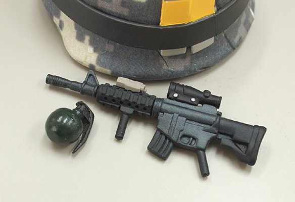 粘土人 #196 魔法の海兵队员ぴくせる☆まりたん 艾米酱 Desert ver.