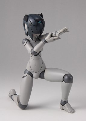 机械新人类 MMM素体 沙姆洛克 浅灰色