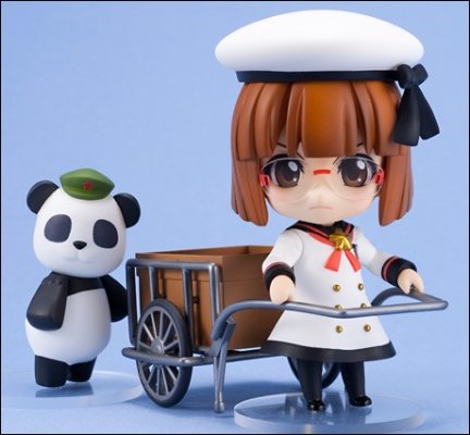 粘土人 #096-A 魔法海军陆战队くせる☆まりたん じえいたん  海洋版本>