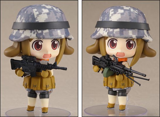 粘土人 #196 魔法の海兵队员ぴくせる☆まりたん 艾米酱 Desert ver.