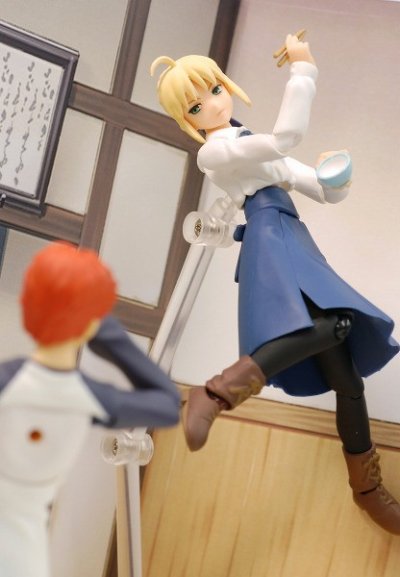 figma #50 Fate/Stay Night SABER 私服ver. 