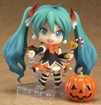 粘土人#448 初音未来 万圣节造型