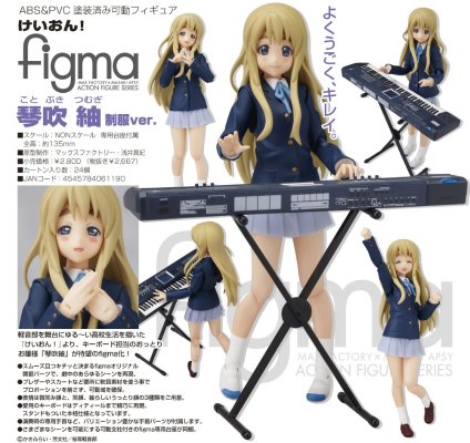 figma #59 轻音少女！ 琴吹䌷 制服ver.