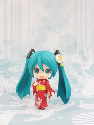 粘土人 #333  初音未来 浴衣 夏椿