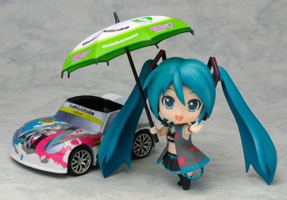 粘土人 #75 GOOD SMILE Racing&VOCALOID 初音未来 White Ver. Racing Queen