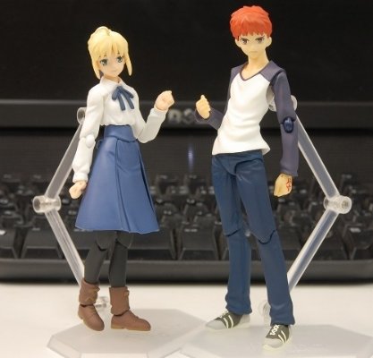 figma #50 Fate/Stay Night SABER 私服ver. 