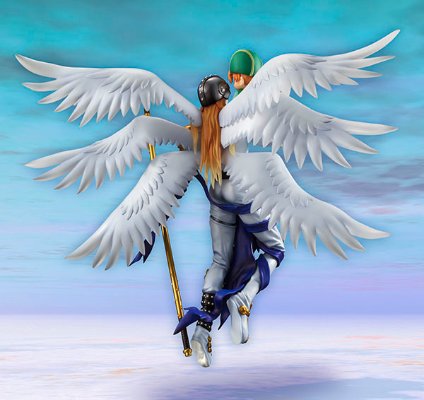 GEM系列 数码宝贝 天使兽＆高石武