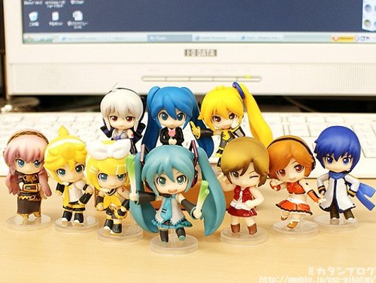 迷你黏土人 VOCALOID 初音未来 Saihate ver. 