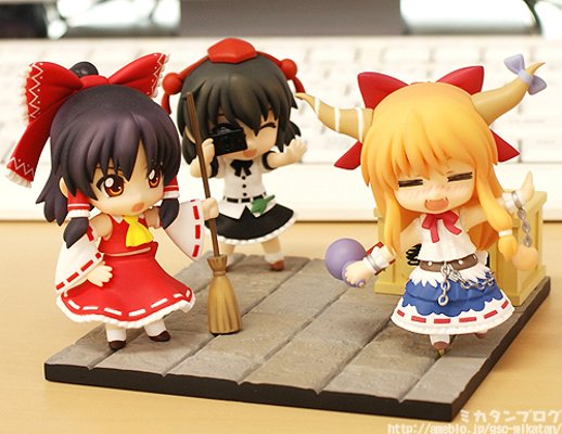 迷你黏土人 东方Project 射命丸文 