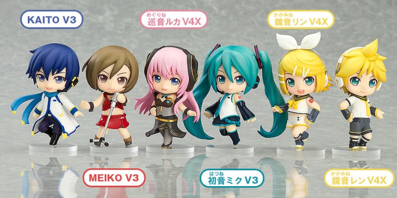 迷你黏土人 初音未来 りにゅーある VOCALOID 初音未来 V3 