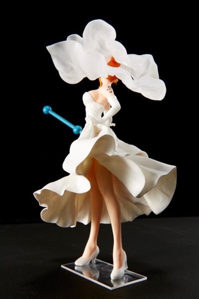 BANPRESTO手办斗兽场 SCultures 造形王顶上决戦IV Vol.2 海贼王 ナミ Wedding Version