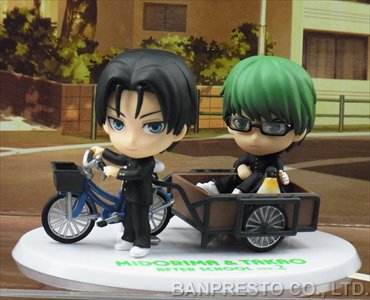 ちびきゅんｷｬﾗ 一番赏 黑子的篮球 ~ 放课后 Ver.2~ 一番赏 黑子的篮球 ~ 放课后 ver.2~ ちびきゅんｷｬﾗ 黑子的篮球 绿间 真太郎&高尾 和成 