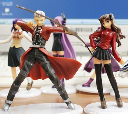 Fate/stay night トレーディング手办 Fate/Stay Night 远坂凛