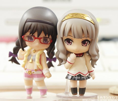 迷你黏土人 魔法少女小圆 晓美焰 