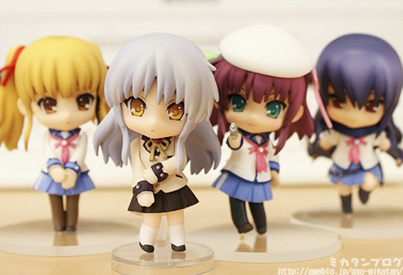 迷你黏土人 エンジェルビーツ 天使 