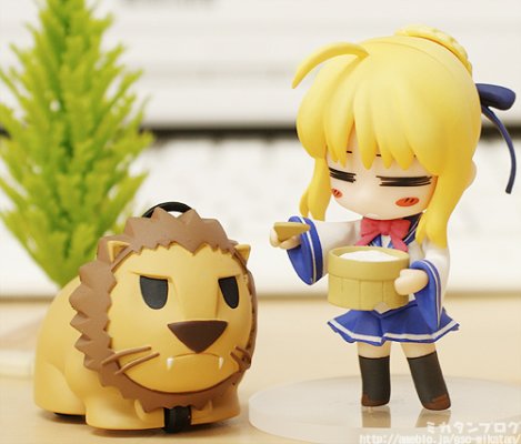 迷你黏土人 Fate/Stay Night へたれSABER 