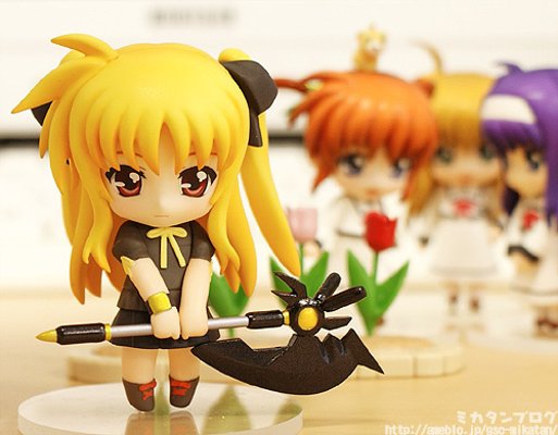 迷你黏土人 魔法少女奈叶MOVIE 1st 菲特 Casual Clothes 