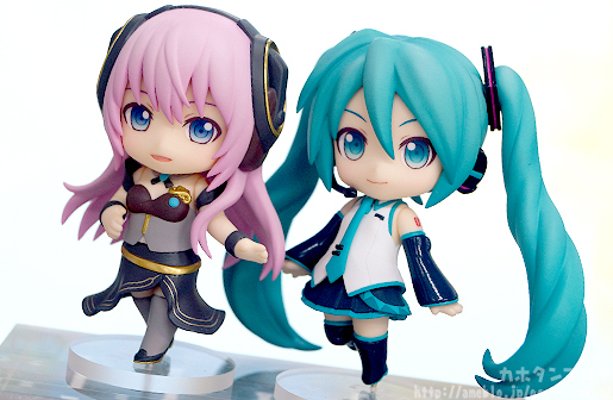 迷你黏土人 初音未来 りにゅーある VOCALOID 巡音ルカ V4X 