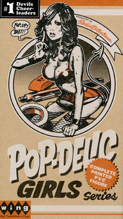 POP-DELIC GIRLS series “Devil’s Cheerleaders”