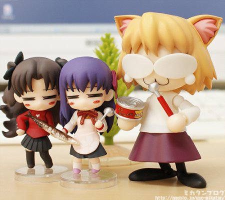 迷你黏土人 Fate/Stay Night 远坂凛 