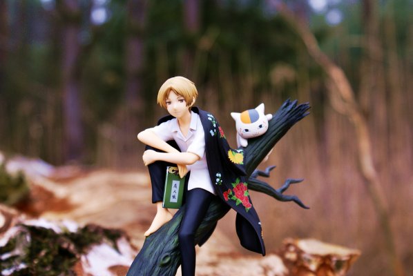 夏目友人帐 斑 （猫咪老师）&夏目贵志 重涂版