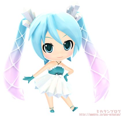 迷你黏土人 VOCALOID 初音未来 みくりすたる☆ 