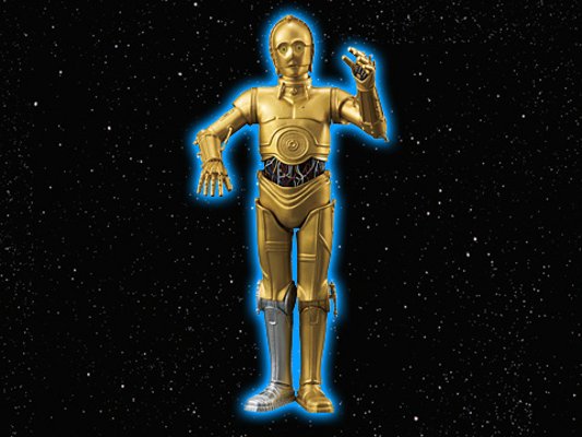プレミアム1/10比例手办 星球大战 C-3PO 