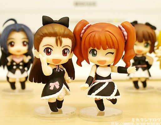 黏土人 ぷち 偶像大师 三浦梓 Gothic Princess 02 