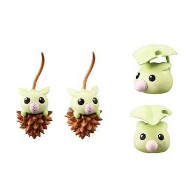 G.E.M. 数码暴龙大冒险 02 一乗寺 贤&リーフモン&ミノモン&ワームモン 