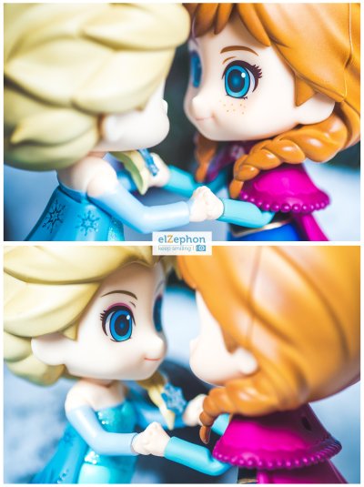 粘土人 #475 冰雪奇缘 艾莎&雪宝