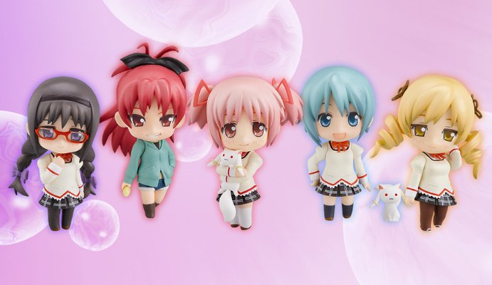 迷你黏土人 魔法少女小圆 佐仓杏子 