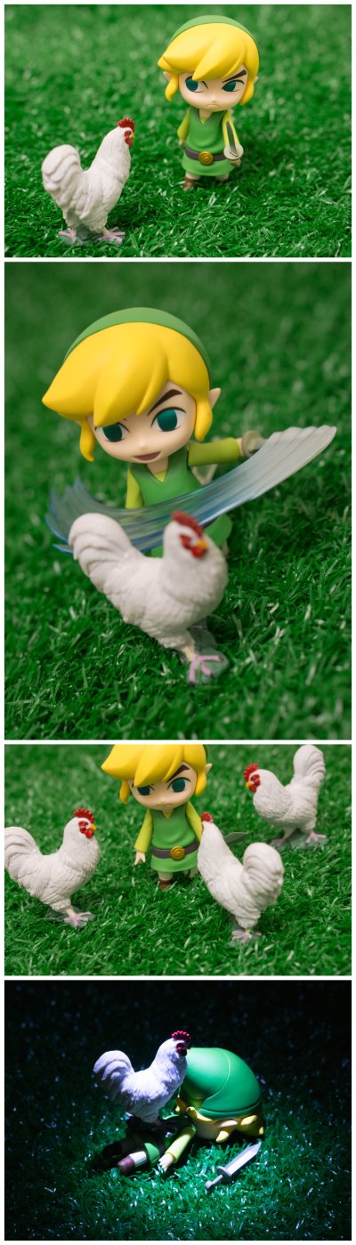 粘土人 #413 林克 风之杖