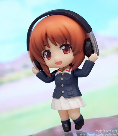 迷你黏土人 少女与战车 西住美穗 