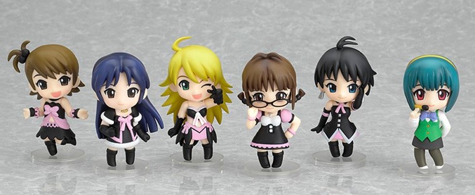 迷你黏土人 偶像大师 音无小鸟 Gothic Princess 01 