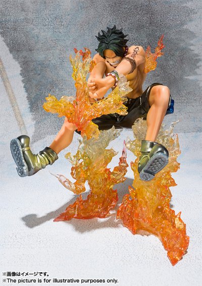 FiguartsZERO 航海王  波特卡斯·D·艾斯 战斗版 十字火 特别配色版