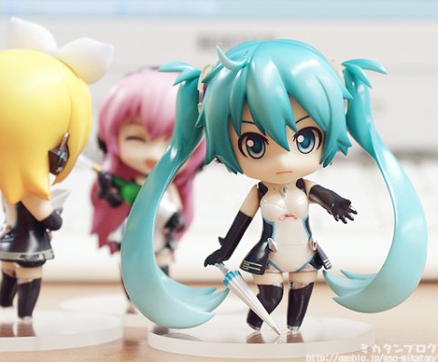 迷你黏土人 GOOD SMILE Racing&VOCALOID 巡音LUKA Racing 2011