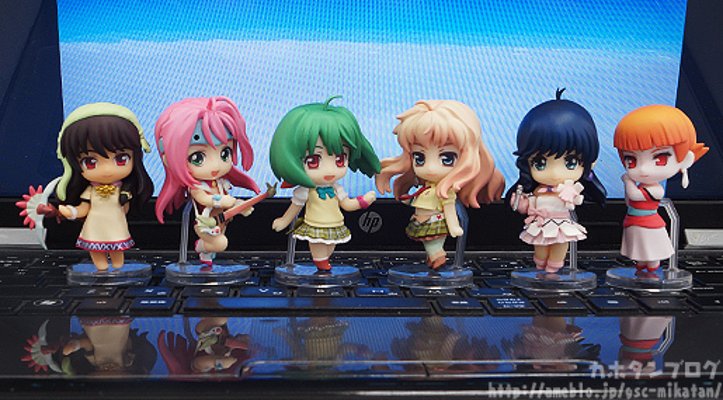 迷你黏土人 超时空要塞F 李兰华 