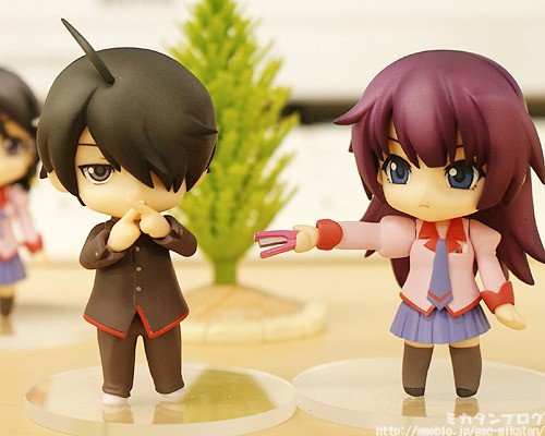 迷你黏土人 化物语 战场原黑仪 