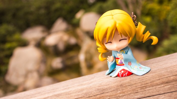 粘土人 #332 魔法少女小圆 鹿目圆香 舞妓Ver.