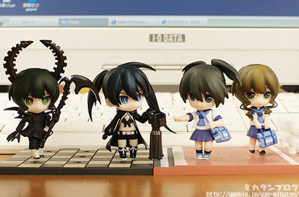 迷你黏土人 黑岩射手 黑衣麻陶