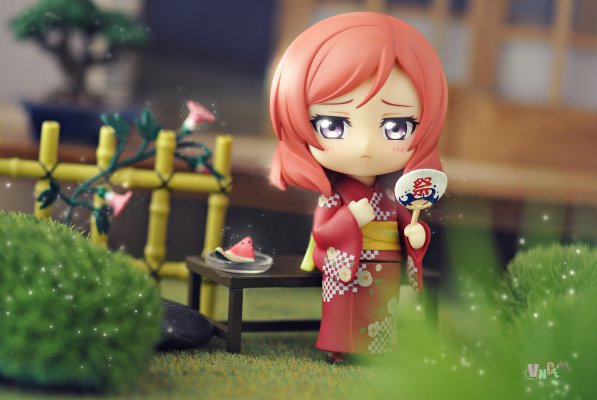 粘土人 #333  初音未来 浴衣 夏椿