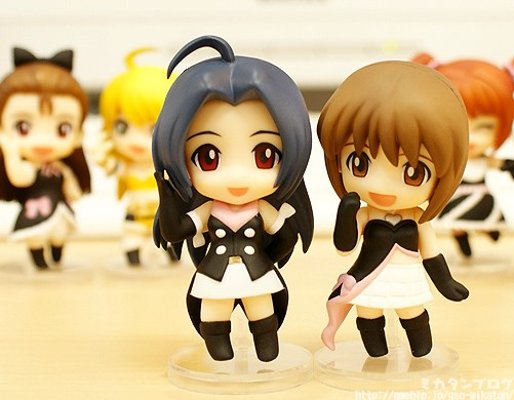 黏土人 ぷち 偶像大师SP 星井美希 Gothic Princess 02 