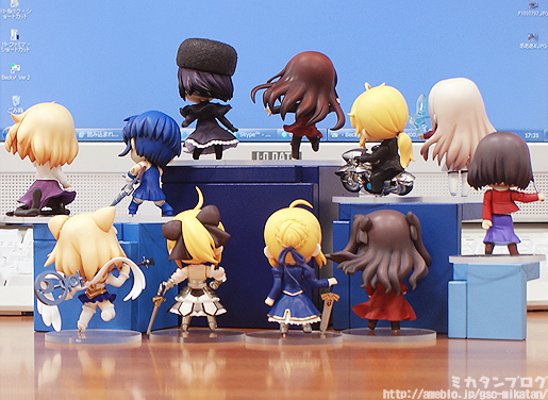 迷你黏土人 Fate/Stay Night SABER 