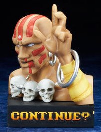 STREET FIGHTER II トレーディングフィギュア 负け颜コレクション Vol.1 街霸Ⅱ 达尔西姆 