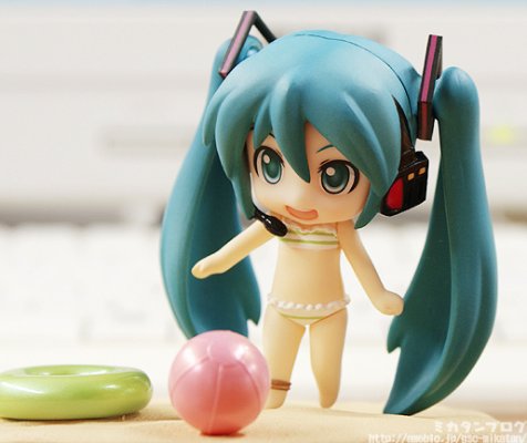 迷你黏土人 VOCALOID 初音未来 
