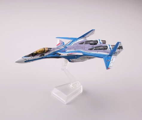 超时空要塞モデラーズ×技MIX 超时空要塞Δ 技MCR10 1/144 VF-31J 齐格フリード ハヤテ机 ファイターモード