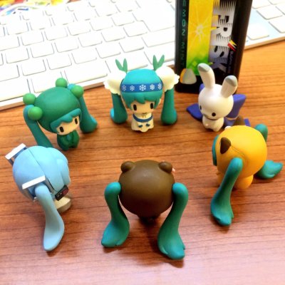 粘土人PLUS VOCALOID 雪音兔