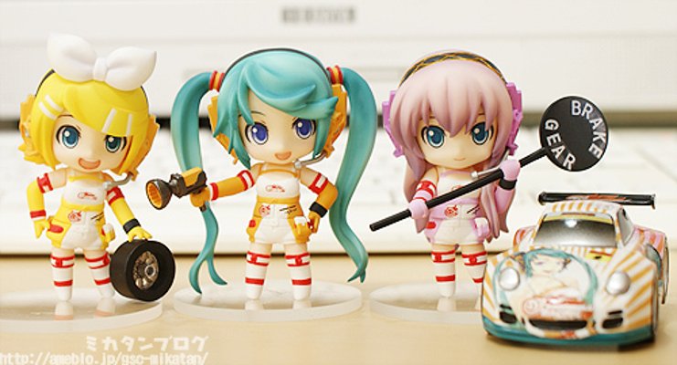 迷你黏土人 GOOD SMILE Racing&VOCALOID 镜音リン RQ 2 Ver. 